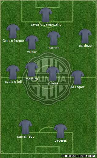 C Olimpia Formation 2013