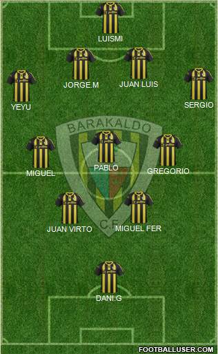 Barakaldo C.F. Formation 2013