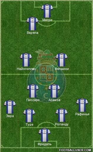 Futebol Clube do Porto - SAD Formation 2013