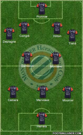 Montpellier Hérault Sport Club Formation 2013