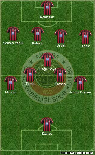 Gençlerbirligi Formation 2013