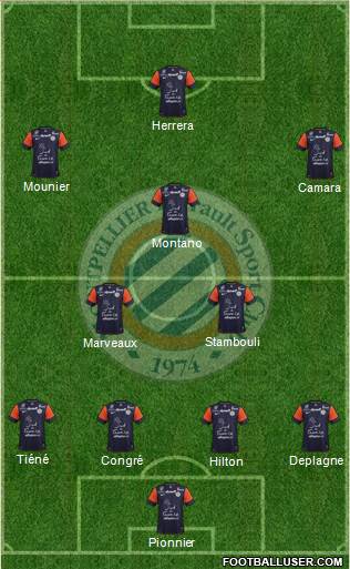 Montpellier Hérault Sport Club Formation 2013