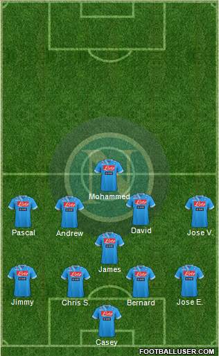 Napoli Formation 2013
