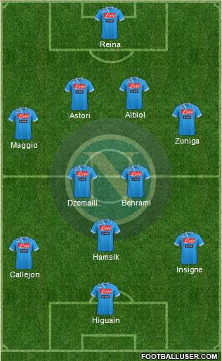 Napoli Formation 2013