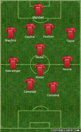Cardiff City Formation 2013
