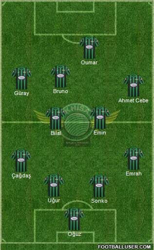 Akhisar Belediye ve Gençlik Formation 2013