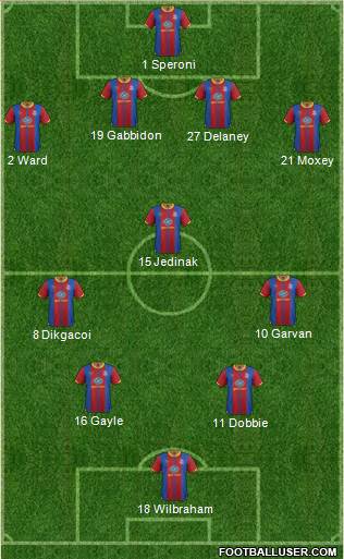 Crystal Palace Formation 2013