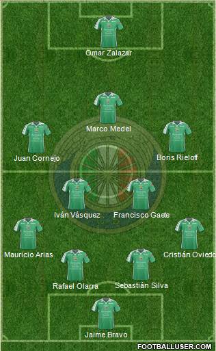 CD Audax Italiano de La Florida S.A.D.P. Formation 2013