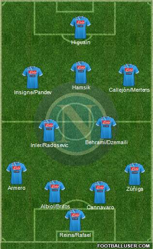Napoli Formation 2013