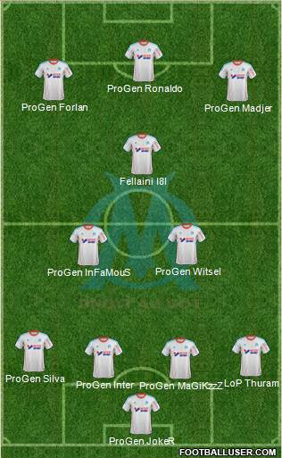 Olympique de Marseille Formation 2013