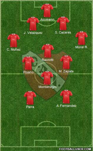 Independiente Formation 2013