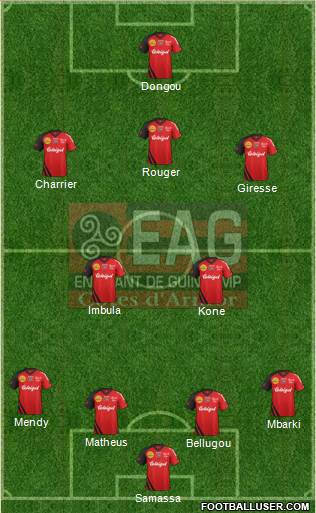 En Avant de Guingamp Formation 2013