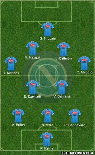 Napoli Formation 2013