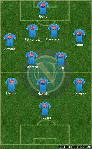Napoli Formation 2013