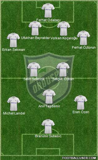 Orduspor Formation 2013