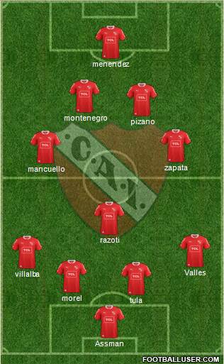 Independiente Formation 2013