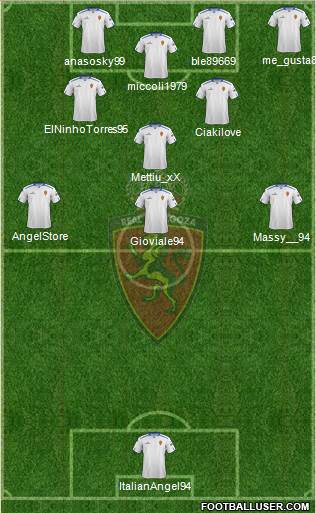 R. Zaragoza S.A.D. Formation 2013