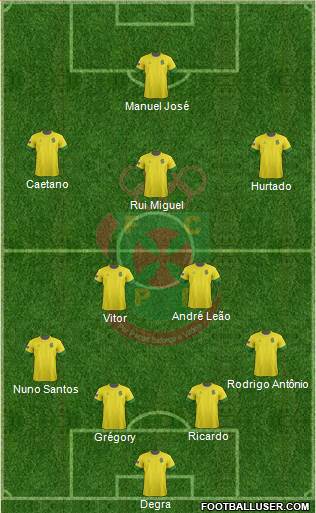 Futebol Clube Paços de Ferreira Formation 2013