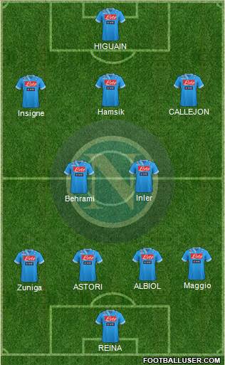 Napoli Formation 2013