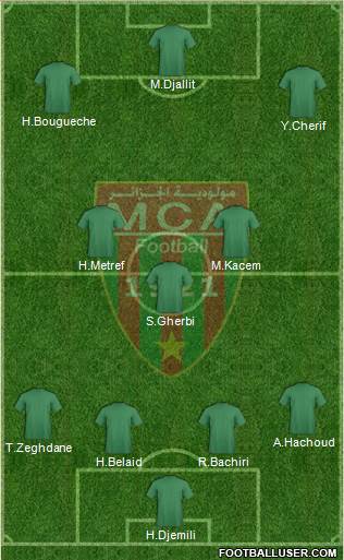 Mouloudia Club d'Alger Formation 2013