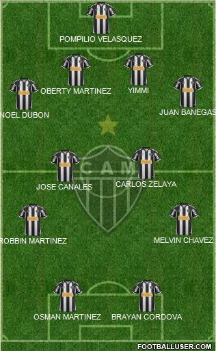 C Atlético Mineiro Formation 2013