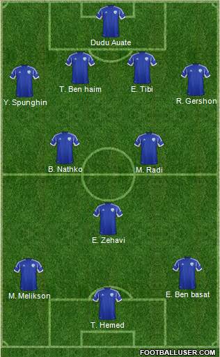 Israel Formation 2013