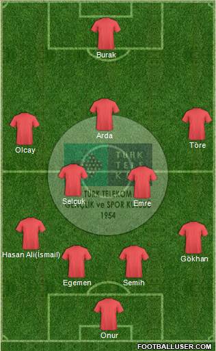 Türk Telekomspor Formation 2013