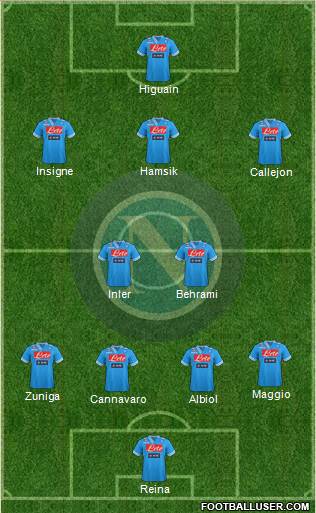 Napoli Formation 2013