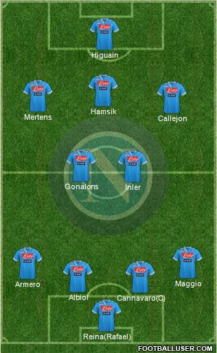 Napoli Formation 2013