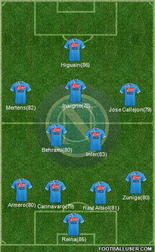 Napoli Formation 2013