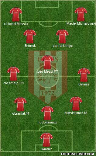 KS Bylis Ballsh football formation