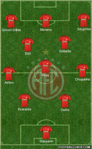 América FC (RJ) Formation 2013