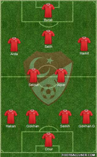 Turkey Formation 2013