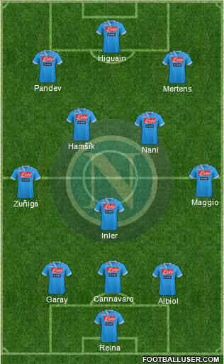 Napoli Formation 2013