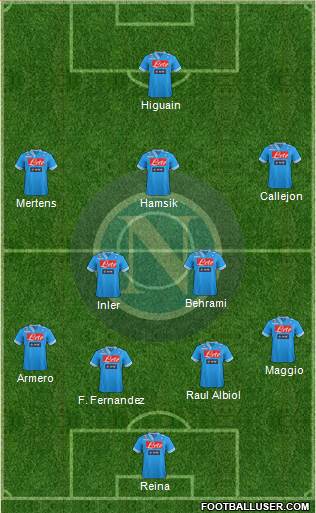 Napoli Formation 2013