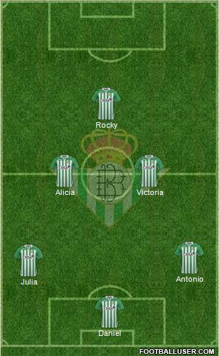Real Betis B., S.A.D. Formation 2013