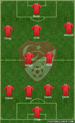 Turkey Formation 2013