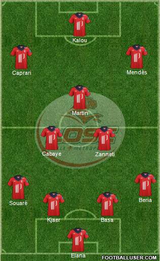 LOSC Lille Métropole Formation 2013