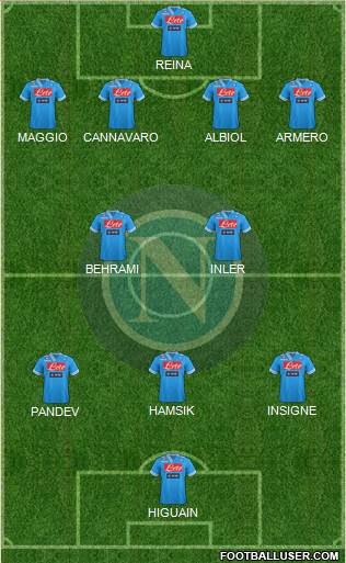 Napoli Formation 2013