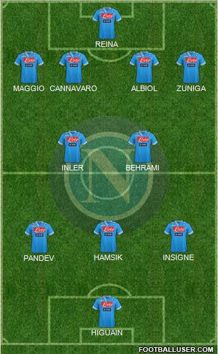 Napoli Formation 2013