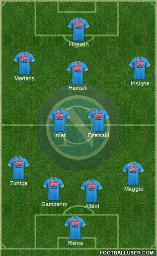 Napoli Formation 2013