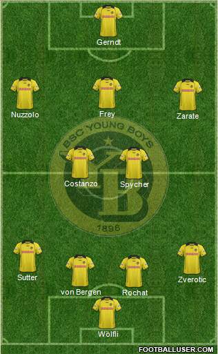BSC Young Boys Formation 2013