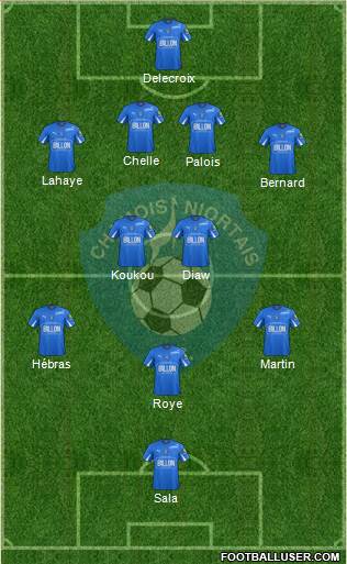 Chamois Niortais Football Club Formation 2013