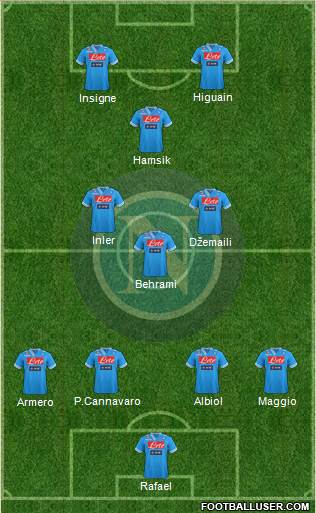Napoli Formation 2013