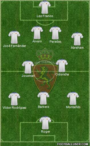 R. Zaragoza S.A.D. Formation 2013