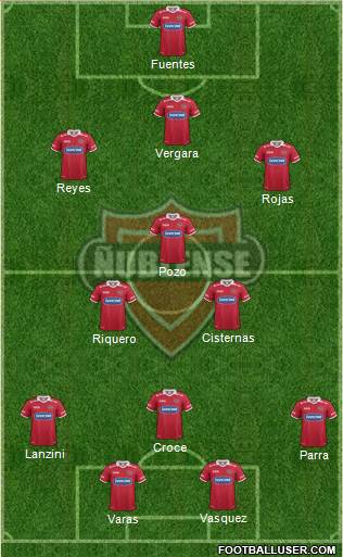 CD Ñublense S.A.D.P. Formation 2013