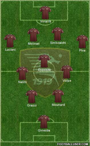 Salernitana Formation 2013