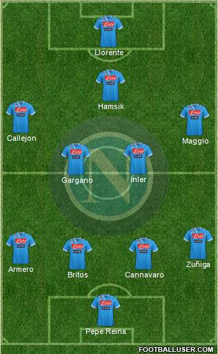 Napoli Formation 2013