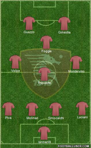 Salernitana Formation 2013