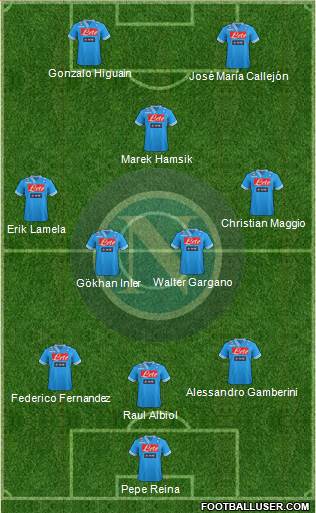 Napoli Formation 2013